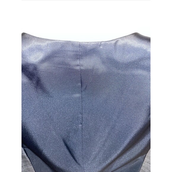 Perry Ellis Dress Vest Men’s Slim Fit Small Gray 5 Button Pockets Polyester NWT - Picture 9 of 12